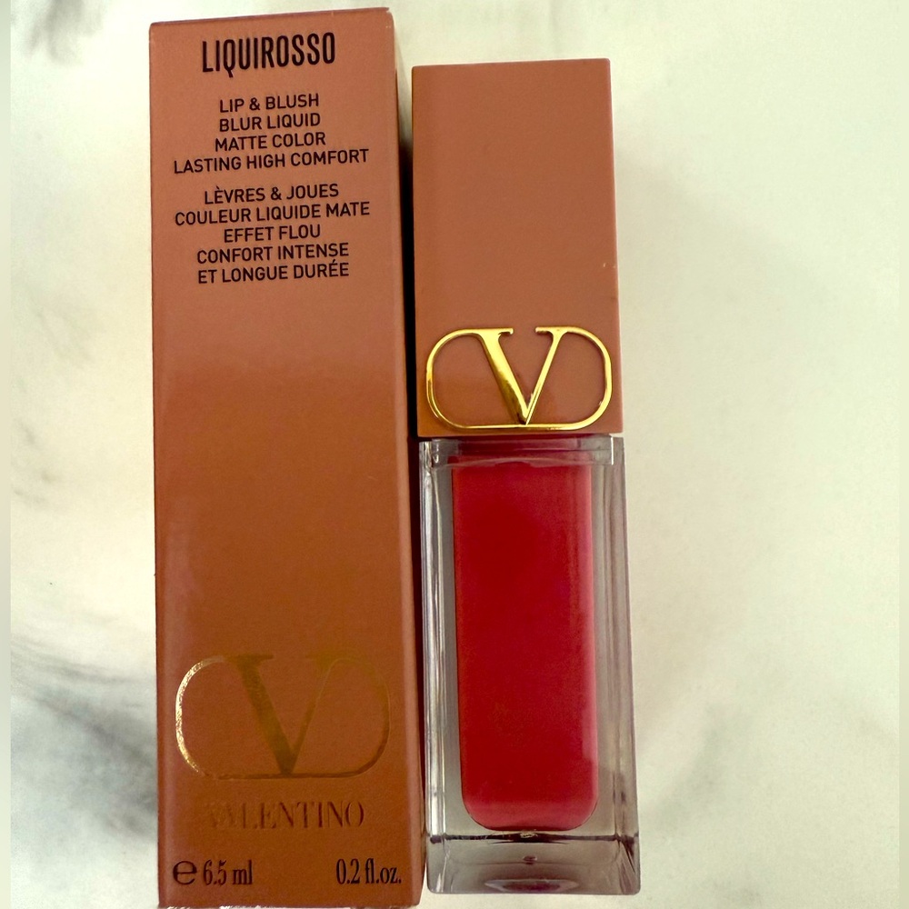 Valentino Liquirosso Lip & Blush -109R Catch Me IfYou Can